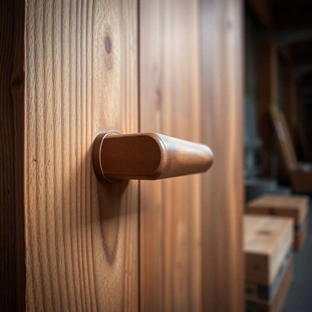Manijas para Puertas de Madera